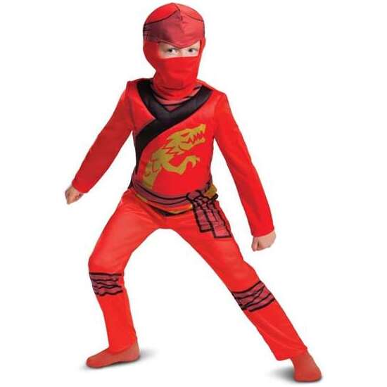 DISFRAZ LEGO NINJAGO KAI FANCY TALLA 4-6 AÑOS image 0