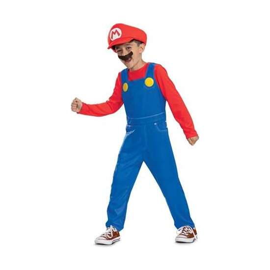 DISFRAZ NINTENDO SUPER MARIO ELEVATED FANCY TALLA 3-4 AÑOS image 0