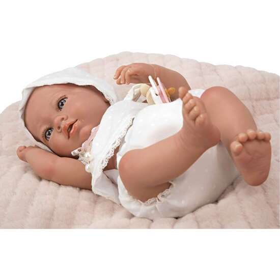 MUÑECA REBORN ARIAS 38 CM MAITANE ROSA C/MANTA image 4