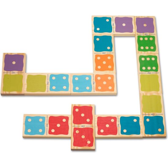 DOMINO COLORES GIGANTE 28PZAS. image 3