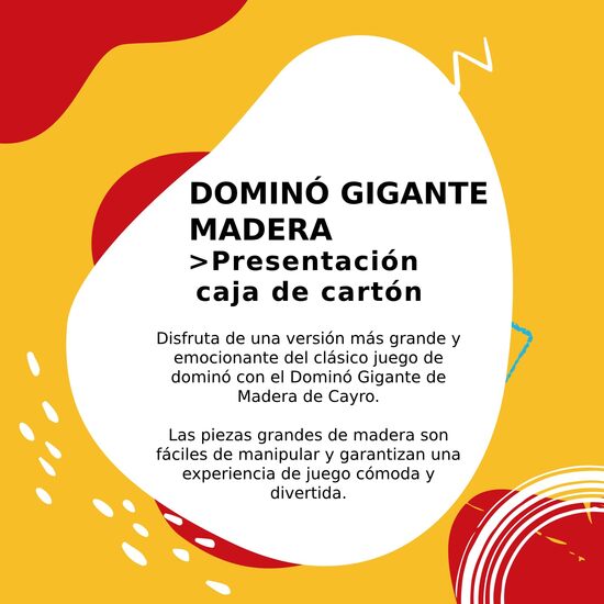 DOMINO COLORES GIGANTE 28PZAS. image 5