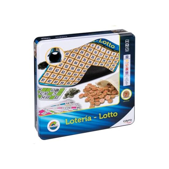 LOTERIA CAJA METAL image 0
