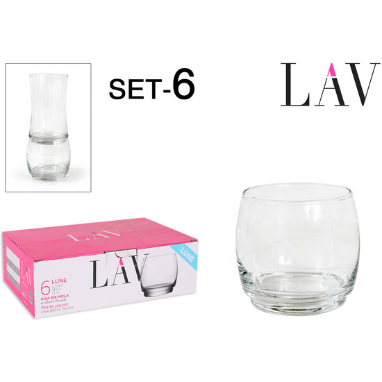 SET 6 GLASS 325C  image 1