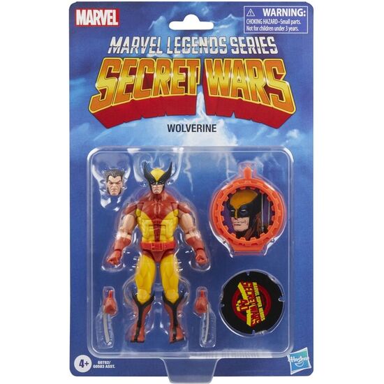 FIGURA LOBEZNO SECRET WARS MARVEL LEGENDS SERIES 15CM image 0
