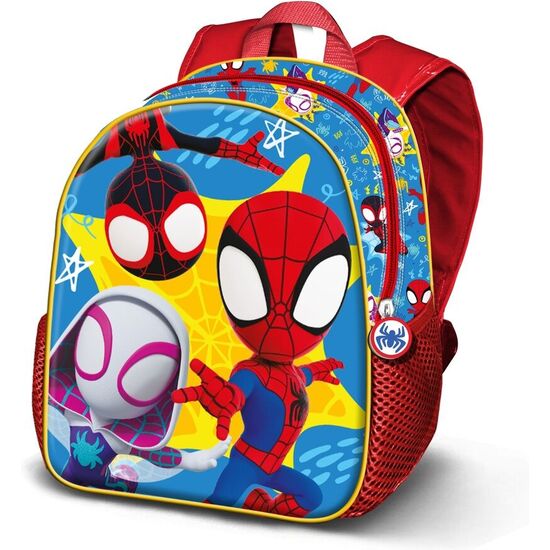 MOCHILA 3D AMAZING SPIDEY AND HIS AMAZING FRIENDS MARVEL 31CM image 0