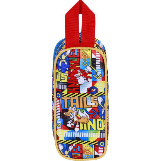 PORTATODO 3D SONIC THE HEDGEHOG DOBLE image 1