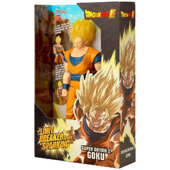 FIGURA LIMIT BREAKER SPARKLING GOKU CON LUZ Y SONIDO.30 CM image 4