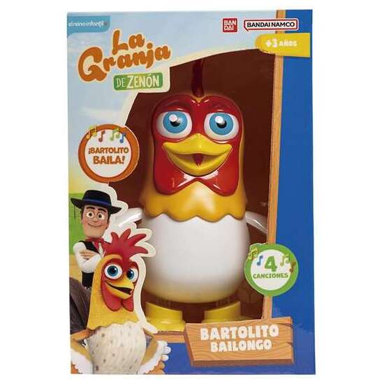 MUÑECO GALLO BARTOLITO BAILONGO.ANDA Y BAILA SIN PARAR AL SON DE LA MÚSICA DE LA GRANJA. image 0