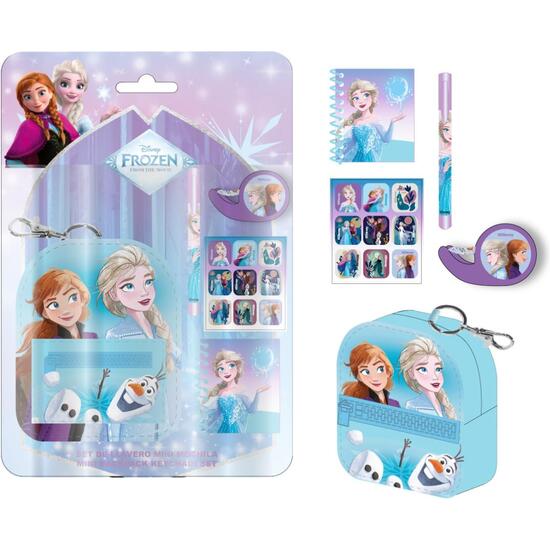 SET DE PAPELERÍA MINIMOCHILA FROZEN image 0