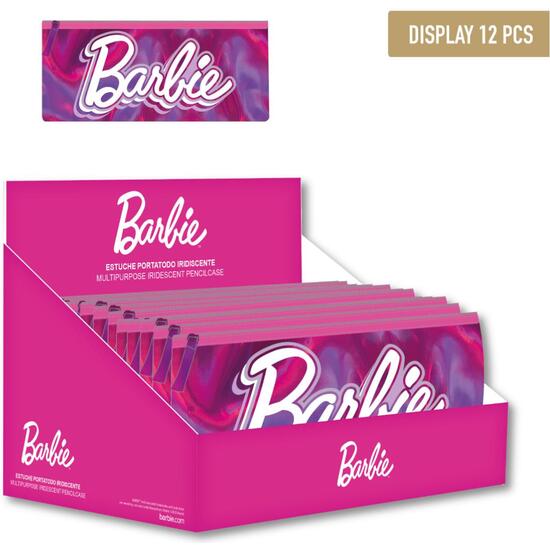ESTUCHE PORTATODO IRIDISCENTE BARBIE image 0