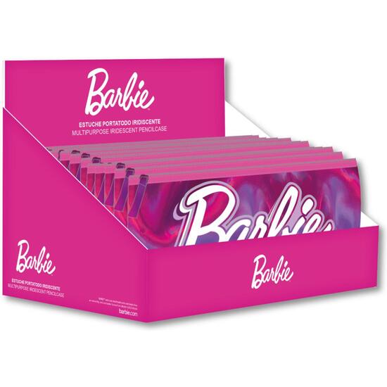 ESTUCHE PORTATODO IRIDISCENTE BARBIE image 1