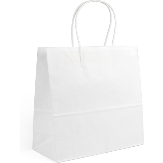 SET-3 BOLSA PAPEL BLANCO 26X17X26CM ALGON image 0