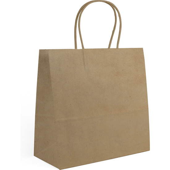 SET-3 BOLSA PAPEL KRAFT 26X17X26CM ALGON image 0