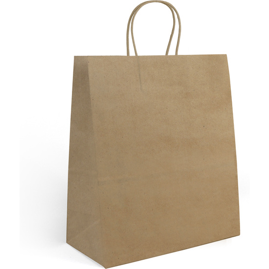 SET-3 BOLSA PAPEL KRAFT 26X14X31CM ALGON image 0