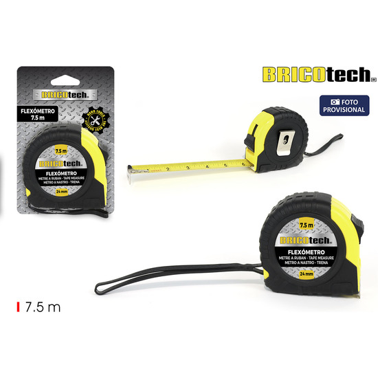 FLEXOMETRO 7.5 MTS BRICOTECH image 1