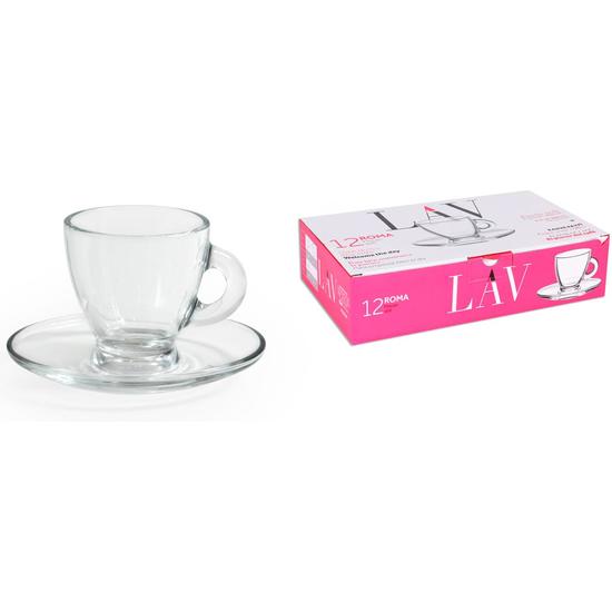 SET 6 CUP W/HAND. 95CC ESPRESS image 1