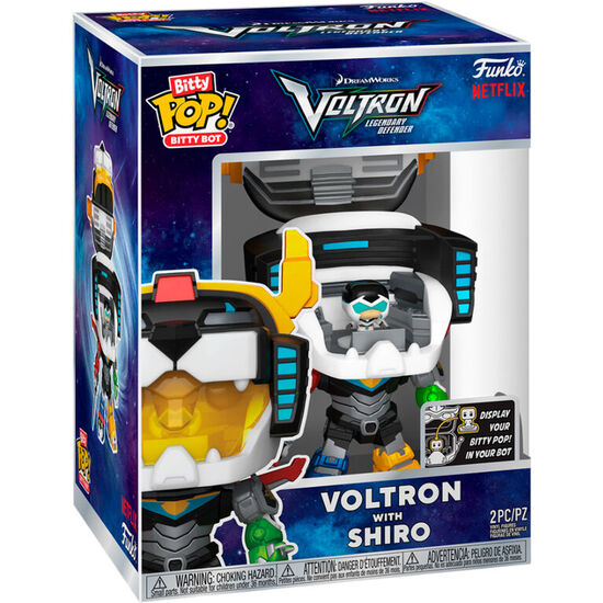 FIGURA BITTY BOTS VOLTRON - VOLTRON WITH SIRO image 1