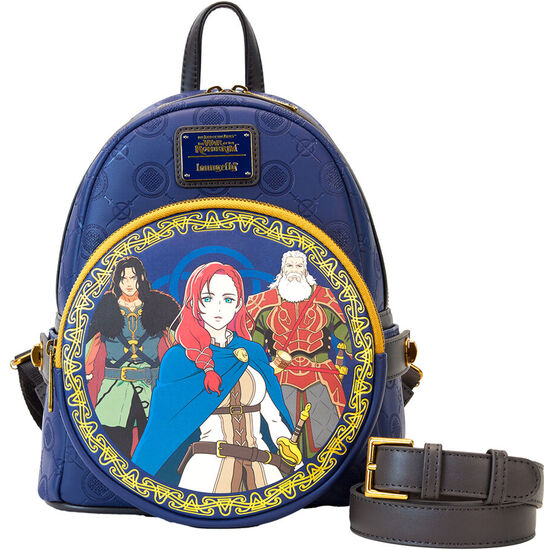 MOCHILA + BOLSO LA GUERRA DE LOS ROHIRRIM EL SEÃ±OR DE LOS ANILLOS LOUNGEFLY 26CM image 0