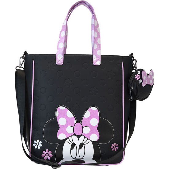 BOLSO + MONEDERO FLORAL ROCK THE DOTS MINNIE DISNEY LOUNGEFLY image 1