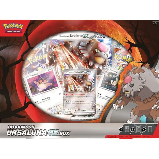 BLISTER JUEGO CARTAS COLECCIONABLES BLOODMOON URSALUNA POKEMON INGLES image 1