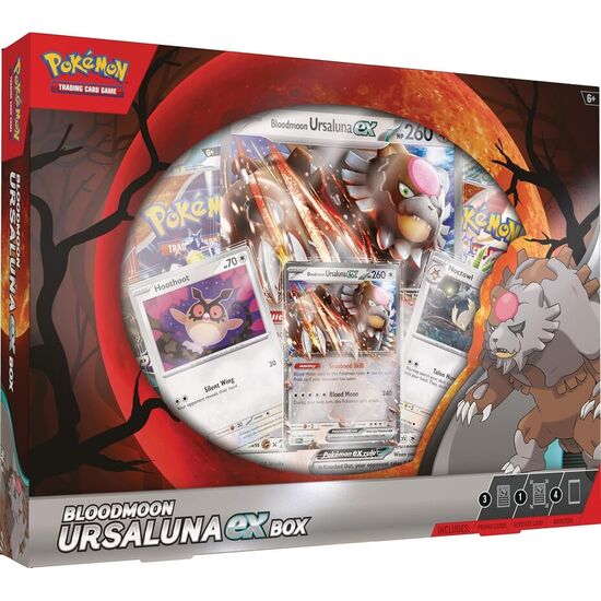 BLISTER JUEGO CARTAS COLECCIONABLES BLOODMOON URSALUNA POKEMON INGLES image 2