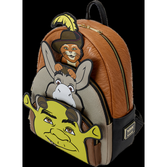 MOCHILA SHREK & DONKEY SHREK LOUNGEFLY 31CM image 1