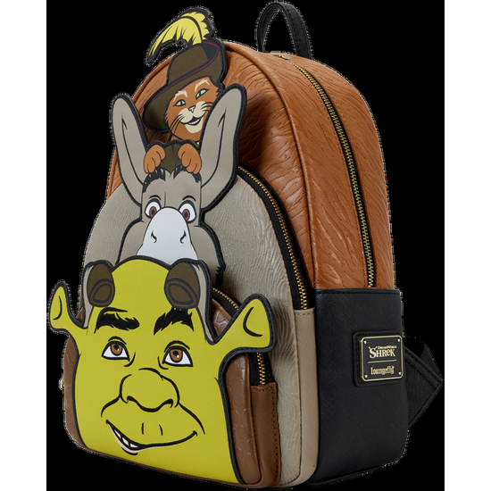 MOCHILA SHREK & DONKEY SHREK LOUNGEFLY 31CM image 2