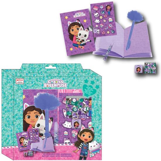 DIARIO SET GABBY´S DOLLHOUSE image 0