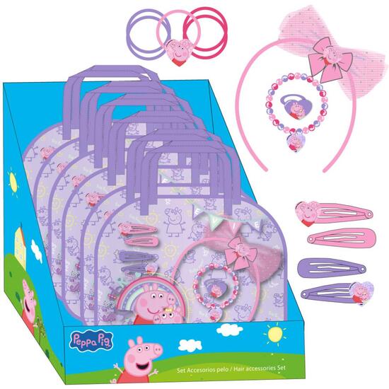 SET DE BELLEZA ACCESORIOS DISPLAY PEPPA PIG image 0