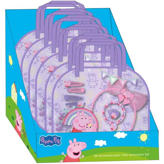 SET DE BELLEZA ACCESORIOS DISPLAY PEPPA PIG image 1