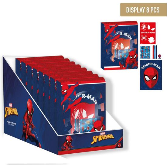 CUADERNO SET SPIDERMAN image 0