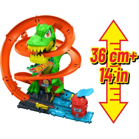ESTACION BOMBEROS T-REX HOT WHEELS image 1