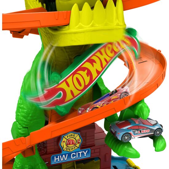 ESTACION BOMBEROS T-REX HOT WHEELS image 3