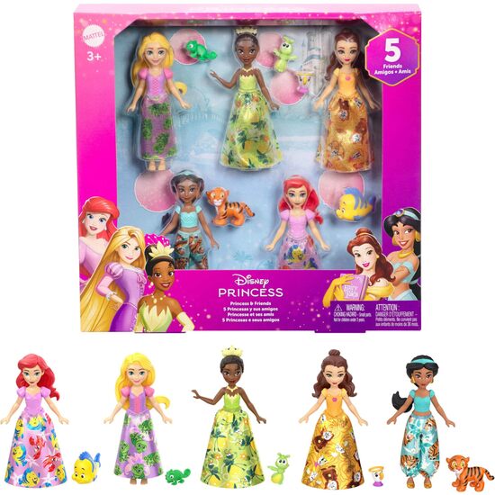 PACK 5 PRINCESAS DISNEY image 0