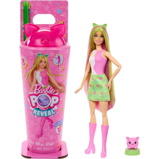 BARBIE POP REVEAL FIESTA ANIMALES image 0