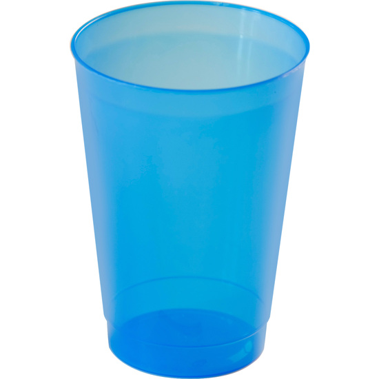 SET-6 VASOS PP COLORES 230ML ALGON image 0