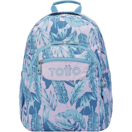 MOCHILA PLANTAS TROPICALES ACUARELES 44CM image 0