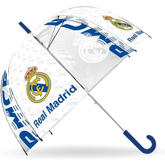 PARAGUAS MANUAL REAL MADRID 46CM image 0
