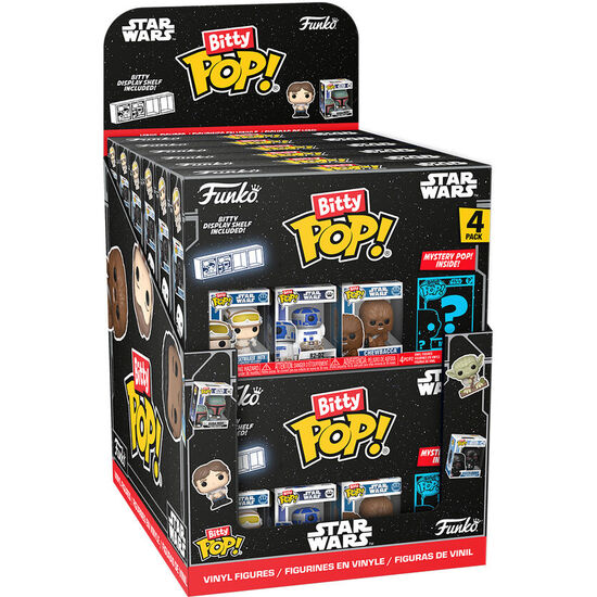 BLISTER 4 FIGURAS BITTY POP STAR WARS SURTIDO image 0