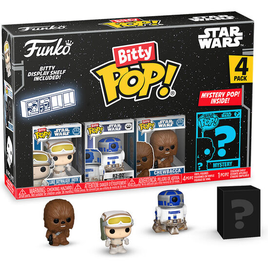 BLISTER 4 FIGURAS BITTY POP STAR WARS SURTIDO image 3