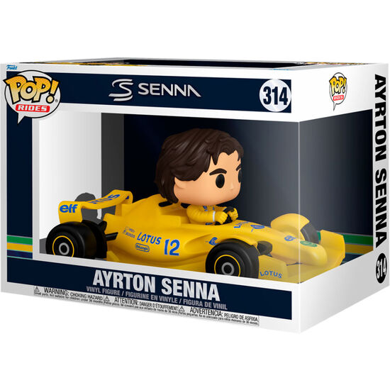 FIGURA POP RIDES SUPER DELUXE LOTUS AYRTON SENNA image 0
