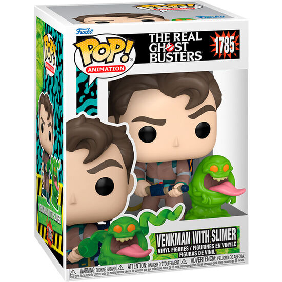 FIGURA POP LOS AUTENTICOS CAZAFANTASMAS VENKMAN WITH SLIMER image 0