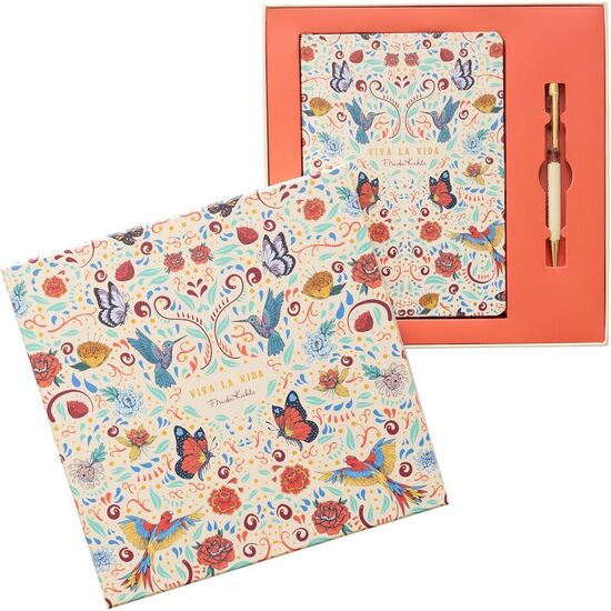 SET CUADERNO A5 + BOLIGRAFO FRIDA KAHLO image 0