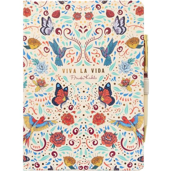 SET CUADERNO A5 + BOLIGRAFO FRIDA KAHLO image 1