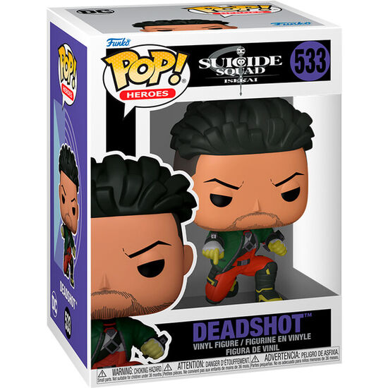 FIGURA POP DC COMICS ESCUADRON SUICIDA ISEKAI DEADSHOT image 0