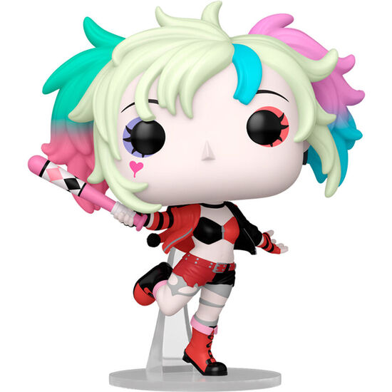 FIGURA POP DC COMICS ESCUADRON SUICIDA ISEKAI HARLEY QUINN image 0