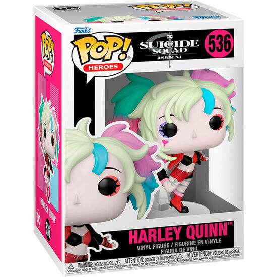 FIGURA POP DC COMICS ESCUADRON SUICIDA ISEKAI HARLEY QUINN image 1