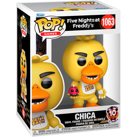 FIGURA POP FIVE NIGHTS AT FREDDYS CHICA image 0