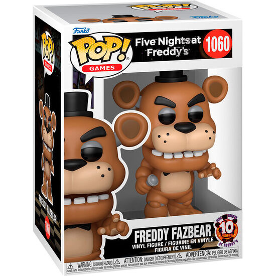 FIGURA POP FIVE NIGHTS AT FREDDYS FREDDY FAZBEAR image 0