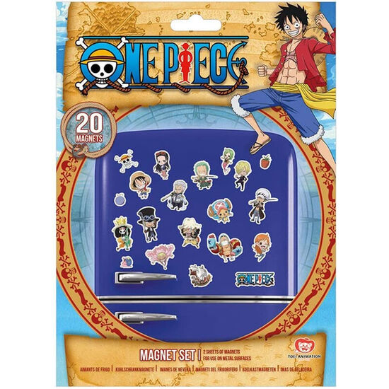 BLISTER 20 IMANES CHIBI ONE PIECE image 0